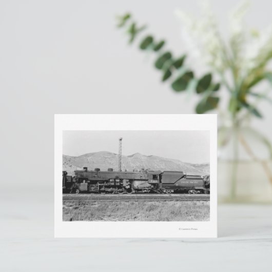 Union Pacific Railroad Engine #5312 Briefkaart (Staand voorkant)