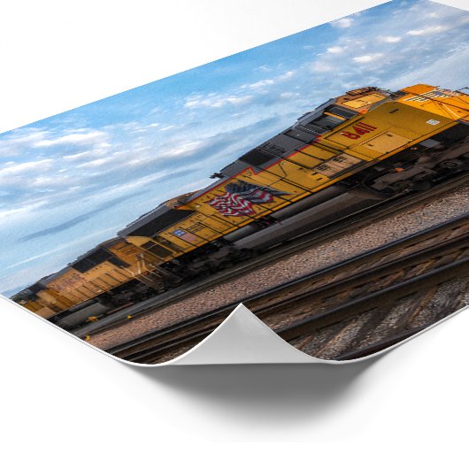 Union Pacific Railroad Poster (Hoek)