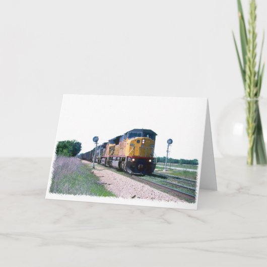 Union Pacific Railroadiana Kaart (Voorkant)