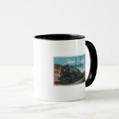 Union Pacific Train, Echo Canyon, UtahUtah Mok (Voorkant rechts)