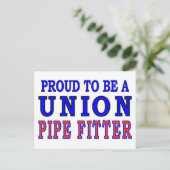 UNION PIPE FITTER BRIEFKAART (Staand voorkant)