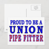 UNION PIPE FITTER BRIEFKAART (Voorkant / Achterkant)