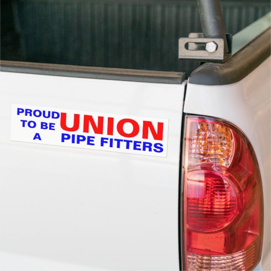 UNION PIPE FITTER BUMPERSTICKER (Op Truck)