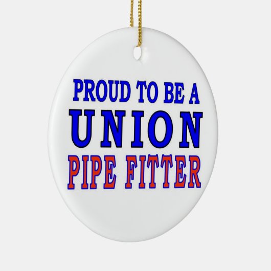 UNION PIPE FITTER KERAMISCH ORNAMENT (Rechts)