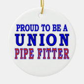 UNION PIPE FITTER KERAMISCH ORNAMENT (Voorkant)