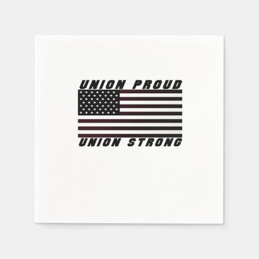 Union Proud - Union Strong Classic Servet (Voorkant)