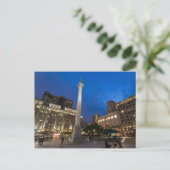 Union Square Downtown San Francisco Briefkaart (Staand voorkant)