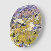 Union Square in Spring door Frederick Childe Hassa Grote Klok (Hoek)