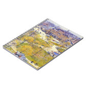 Union Square in Spring door Frederick Childe Hassa Notitieboek (Linkerzijde)