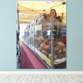 Union Square, New York City, Verenigde Staten Canvas Afdruk (Insitu (Houten vloer))