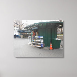 Union Square, New York City, Verenigde Staten Canvas Afdruk