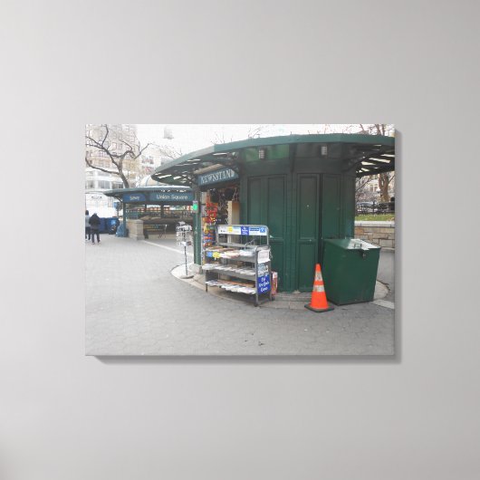 Union Square, New York City, Verenigde Staten Canvas Afdruk (Voorkant)
