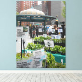Union Square, New York City, Verenigde Staten Canvas Afdruk (Insitu (Houten vloer))
