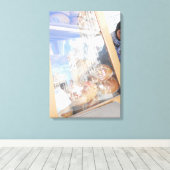 Union Square, New York City, Verenigde Staten Canvas Afdruk (Insitu (Houten vloer))