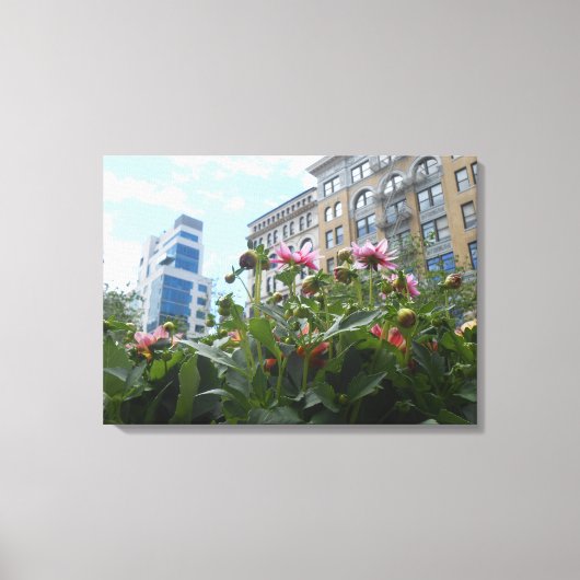 Union Square, New York City, Verenigde Staten Canvas Afdruk (Voorkant)