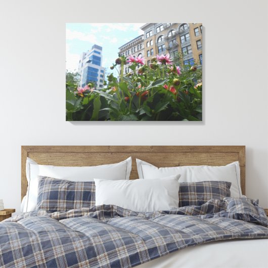 Union Square, New York City, Verenigde Staten Canvas Afdruk (Insitu (Slaapkamer))