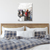 Union Square, New York City, Verenigde Staten Canvas Afdruk (Insitu (Slaapkamer))