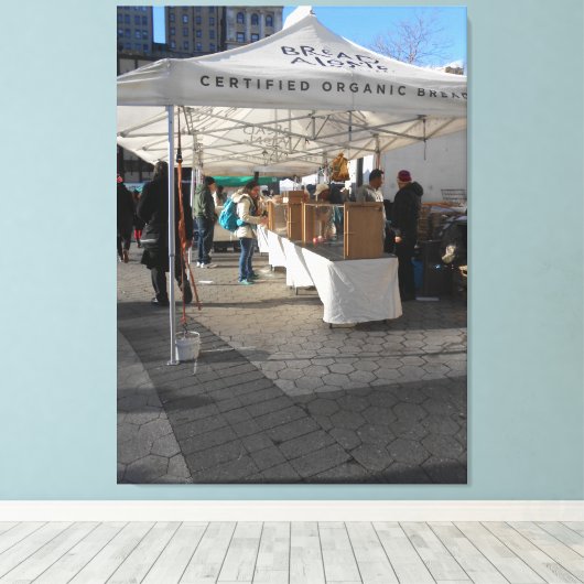 Union Square, NYC Canvas Afdruk (Insitu (Houten vloer))