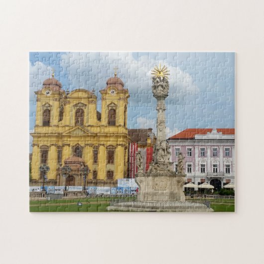 Union square (Unirii Square),Timisoara, Romania Legpuzzel (Horizontaal)