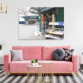 Union Squarere Canvas Afdruk (Insitu (Woonkamer))