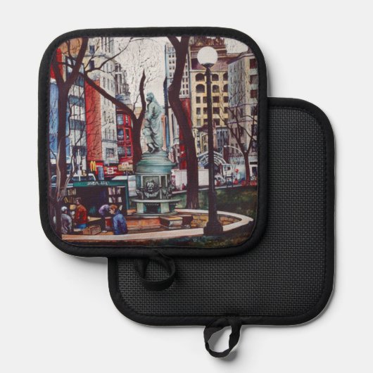 Union Square's Geur van Kleur Pannenlap (Voorkant / Achterkant)