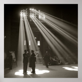 Union Station Chicago, 1943.  foto Poster