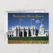 Union Station Exterior, Washington, D.C. Briefkaart (Voorkant / Achterkant)