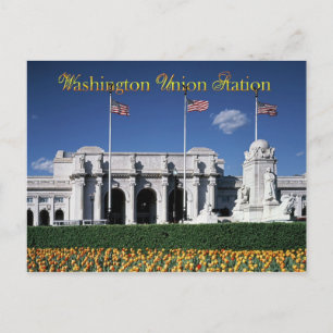 Union Station Exterior, Washington, D.C. Briefkaart