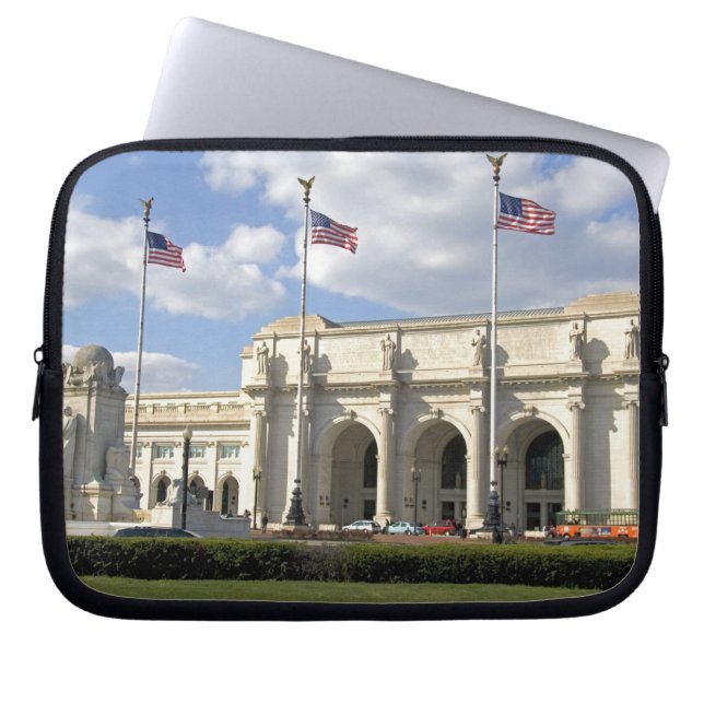 Union Station in Washington, D.C. Laptop Sleeve (Voorkant)