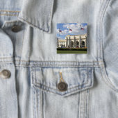 Union Station in Washington D.C. Vierkante Button 5,1 Cm (In situ)