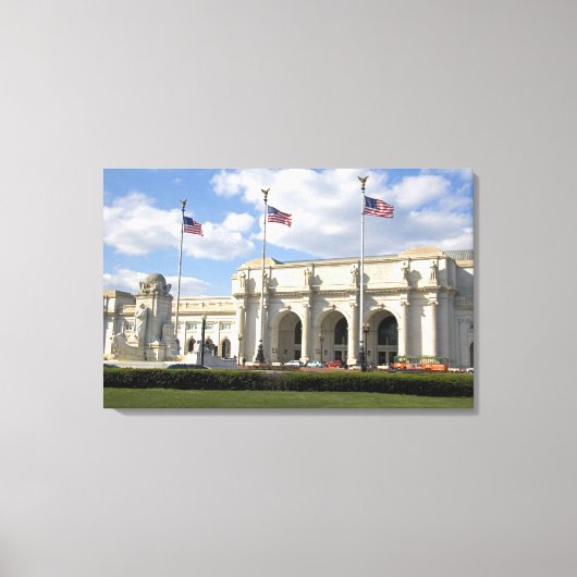 Union Station in Washington, DC Canvas Afdruk (Voorkant)