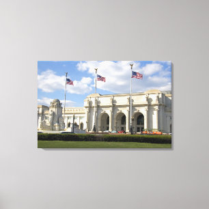 Union Station in Washington, DC Canvas Afdruk