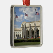 Union Station in Washington, DC Metalen Ornament (Rechts)