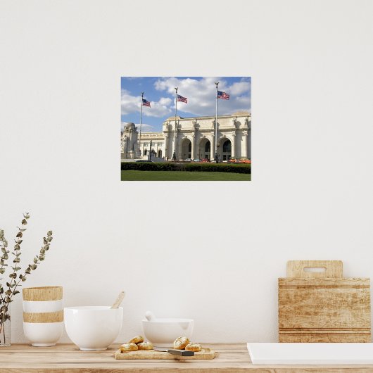 Union Station in Washington, DC Poster (Keuken)