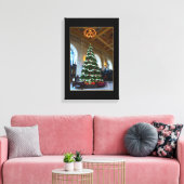 Union Station Kerstboom, Kansas City Canvas Afdruk (Insitu (Woonkamer))