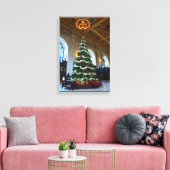 Union Station Kerstboom, Kansas City Canvas Afdruk (Insitu (Woonkamer))