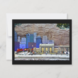 Union Station, Model Trein Expositie, Kansas City Briefkaart