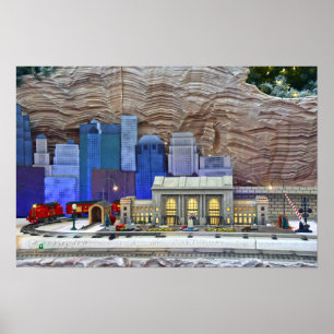 Union Station, Model Trein Expositie, Kansas City Poster