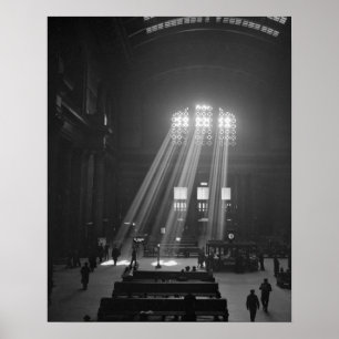 Union Station Waiting Room, 1943. foto Poster