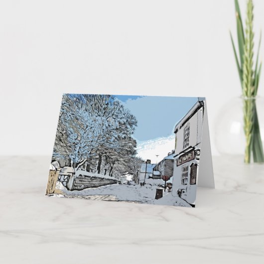 Union Street, Harthill met Woodall. Kaart (Voorkant)