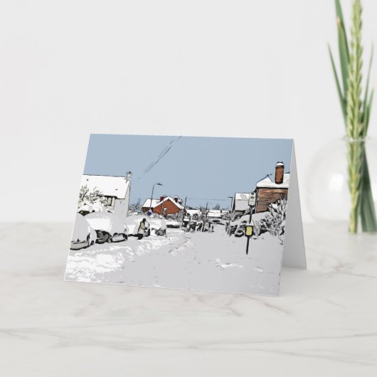 Union Street, Harthill met Woodall. Kaart (Voorkant)