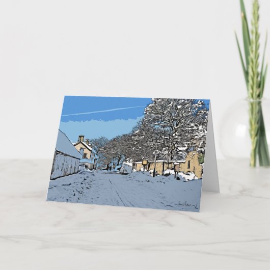 Union Street, Harthill met Woodall. Kaart (Voorkant)