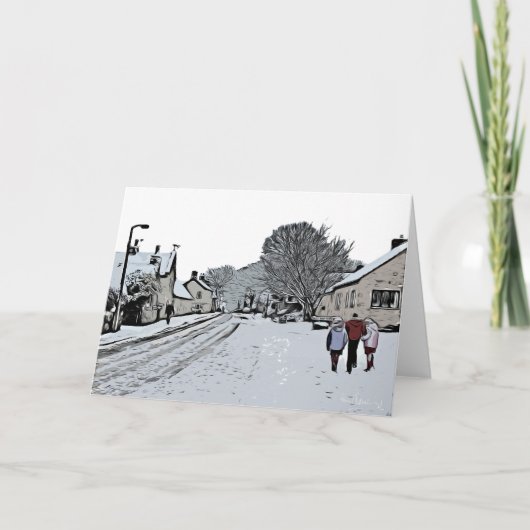 Union Street, Harthill met Woodall. Kaart (Voorkant)