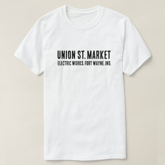 Union Street Market™ T-Shirt (Design voorkant)