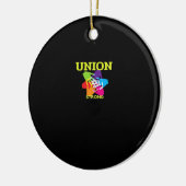 Union Strong Classic - Dag van de Arbeid Keramisch Ornament (Links)