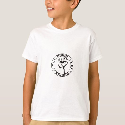 Union Strong For Proud Skilled Union Worker T-shirt (Voorkant)