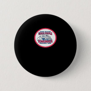 Union Strong Funny Meme Classic Ronde Button 5,7 Cm