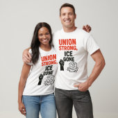 Union Strong, ICE Gone Immigratieprotesten, T-shirt (Unisex)