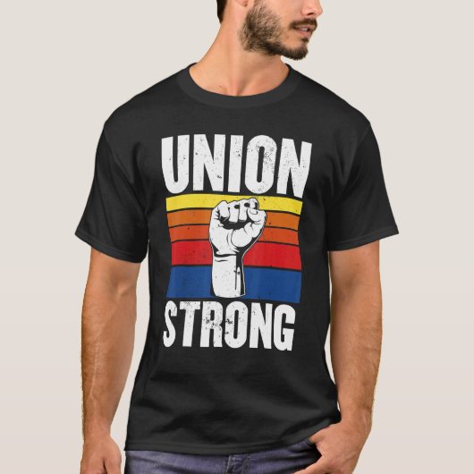 Union Strong Labor day for womenmen Labor day par T-shirt (Voorkant)