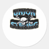 Union Strong Pro Union Hard Pet Union Classic Ronde Sticker (Voorkant)
